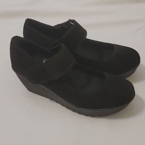 Cathy jean maryjane wedges size 8 - Picture 1 of 10